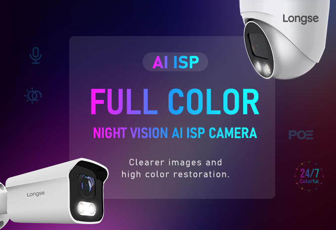 Full Color Night Vision AI ISP Camera