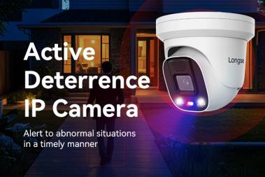 Active Deterrence IP Camera